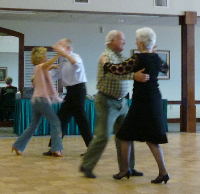 senors dancing at senior center